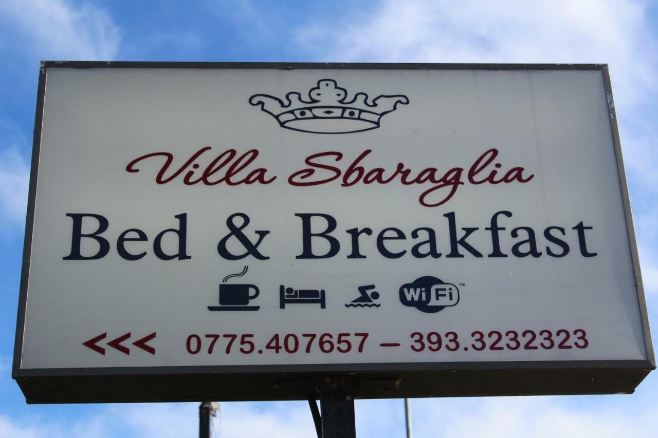 B&B Villa Sbaraglia Alatri Kültér fotó